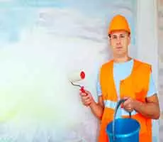 Pintura Grafiato em Teresina com andaime